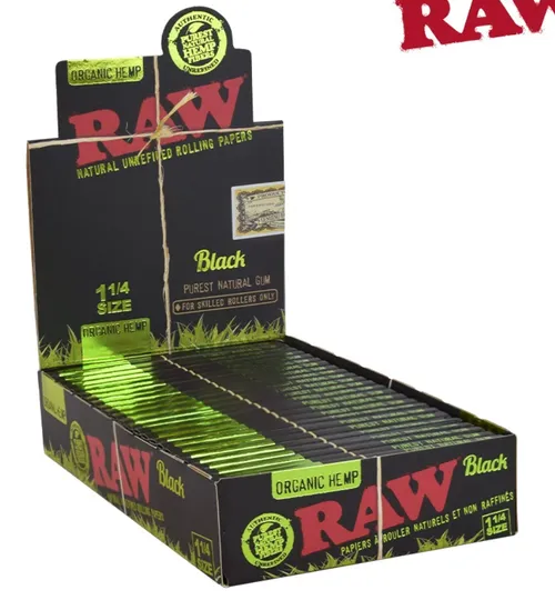 RAW Organic 1 1/4 Papers