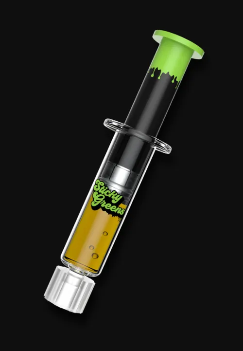 Sticky Greens - Double Rainbow Syringe
