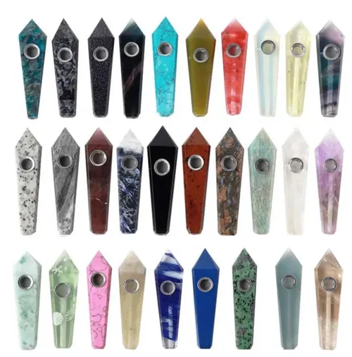 Crystal Hand Pipe