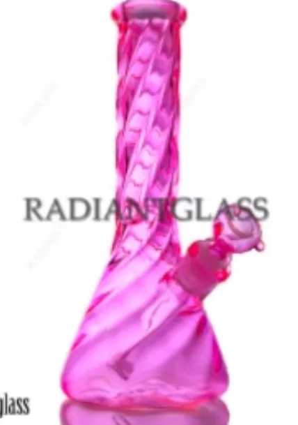 Swirly Pink Bong
