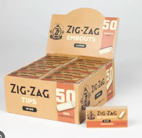 Rolling Tips Zig Zag Wide Tips