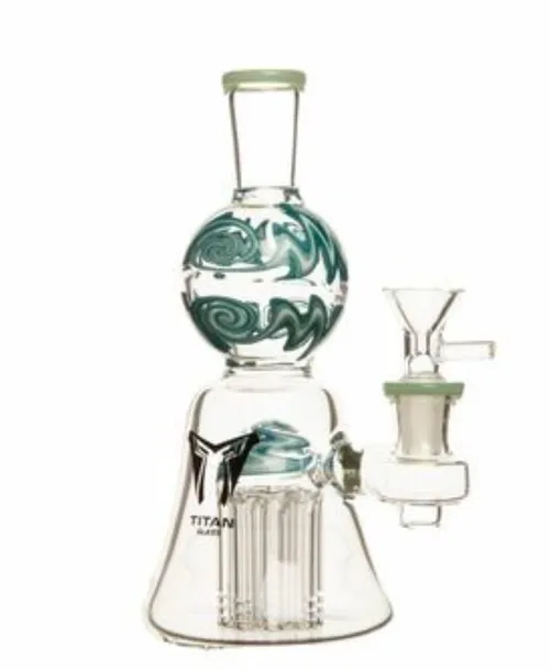 Titan Nebula Percolator Glass Rig