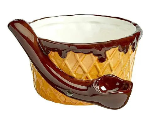 Ice Cream Bowl Ceramic Pipe