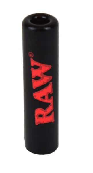 Raw Black Glass Tips