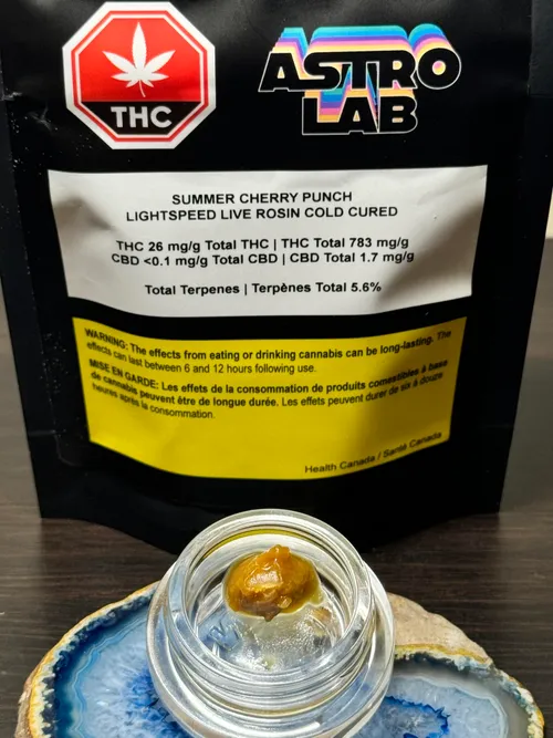 ASTRO LAB Summer Cherry Punch Lightspeed Live Rosin 1g ASTRO LAB Summer Cherry Punch Lightspeed Live Rosin 1g