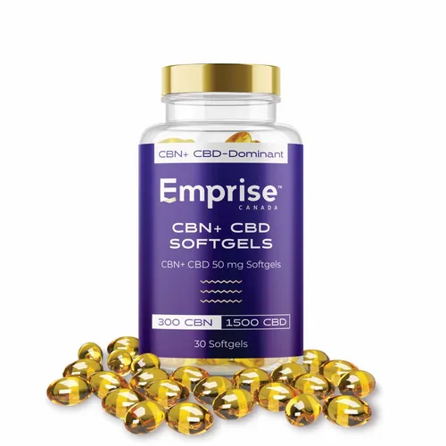 EMPRISE-CBN 10MG+CBD 50MG SOFTGELS 30x0.32G