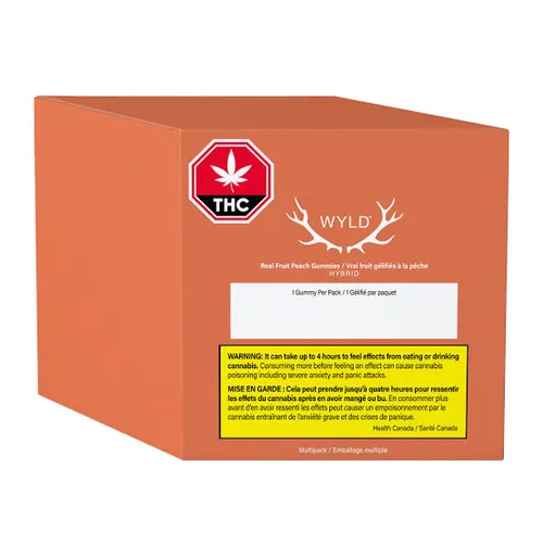 WYLD - Real Fruit Peach HYBRID Gummies Multipack WYLD - Real Fruit Peach HYBRID Gummies Multipack