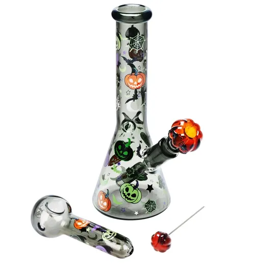 Pulsar Halloween Party Glow Smoking Kit 10"