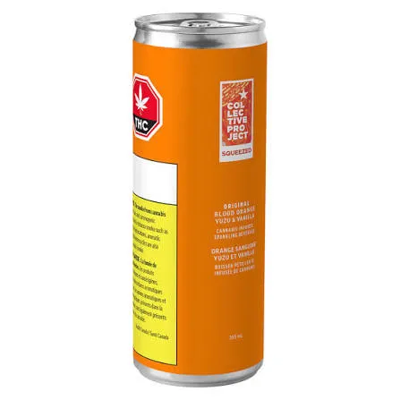 Blood Orange & Yuzu & Vanilla (THC:CBD 1:1) 355mL Sparkling Beverage Blood Orange & Yuzu & Vanilla (THC:CBD 1:1) 355mL Sparkling Beverage