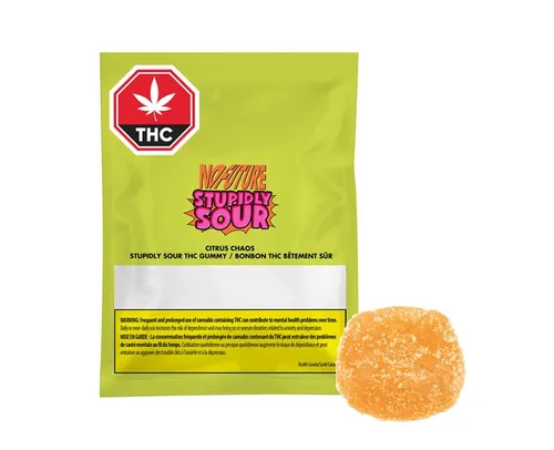 Citrus Chaos - Stupidly Sour THC Gummy Citrus Chaos - Stupidly Sour THC Gummy