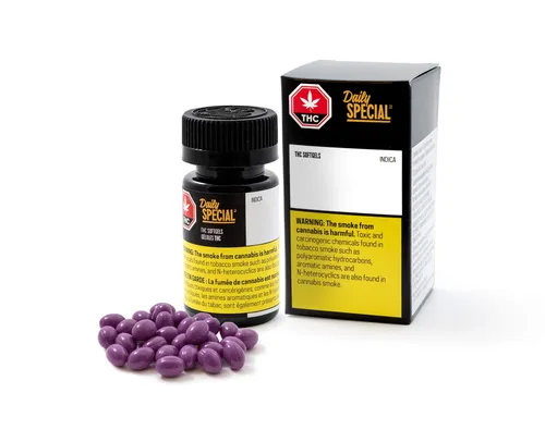 THC Softgels (Indica) THC Softgels (Indica)