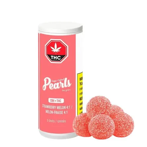 Strawberry Melon 4:1 CBN/THC 5 x 3.5g Soft Chews Strawberry Melon 4:1 CBN/THC 5 x 3.5g Soft Chews