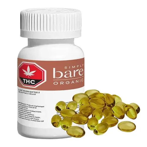 Organic Live Rosin Soft Gels Organic Live Rosin Soft Gels