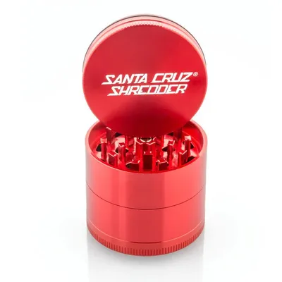 Santa Cruz Shredder 4pc Medium Grinder (Red)