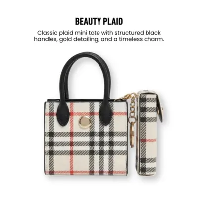 Smyle Labs Purse Pursejamin 510 Cart Battery (Beauty Plaid)