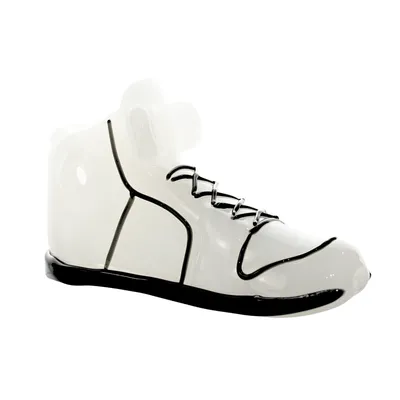 3.75 Arsenal Shoe Handpipe (White)