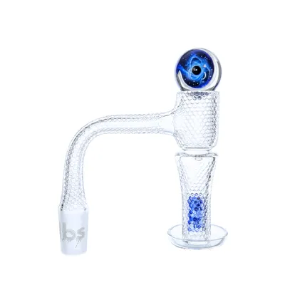 LBS Everyday Etched Pattern Terp Slurper Quartz Banger Set