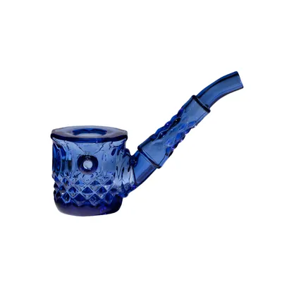 4.9" Nwtn Highball Glass Hand Pipe (Lapis)