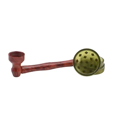 D&K 80mm Woodland Classic Pipe Set w/ Screens and Grinder