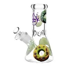 8" Pulsar Forbidden Donuts Series Glass Beaker Water Pipe