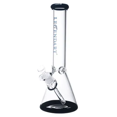 14" 7mm Legendary Coloured Base Beaker (Green)