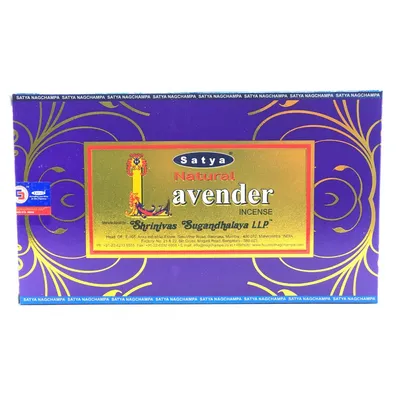 Satya Incense - Lavender - 12 pack