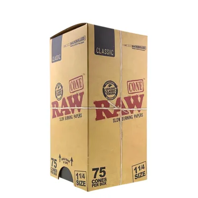 Raw Classic 1 1/4 Pre Rolled Cones