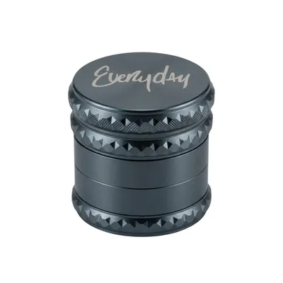 Everyday 4pc Zinc Gem Grid Grinder