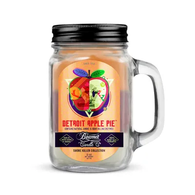 Beamer Smoke Killer Collection Candle 4oz (detroit Apple Pie)