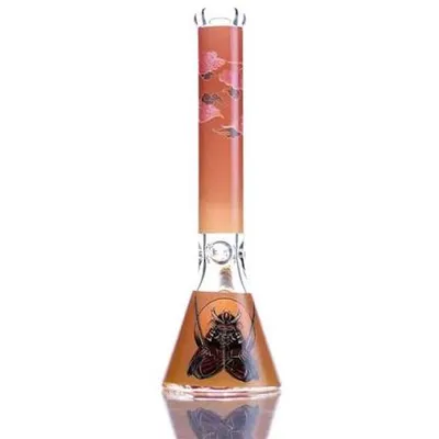 16" 9mm Samurai Castle Glass Bong