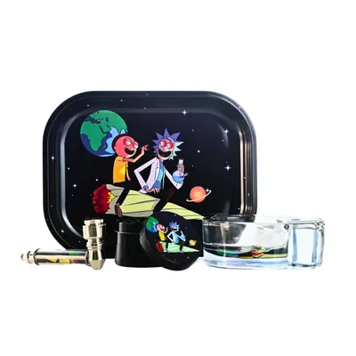 4-Piece Wacky Smoking Kit (Rick & Morty)