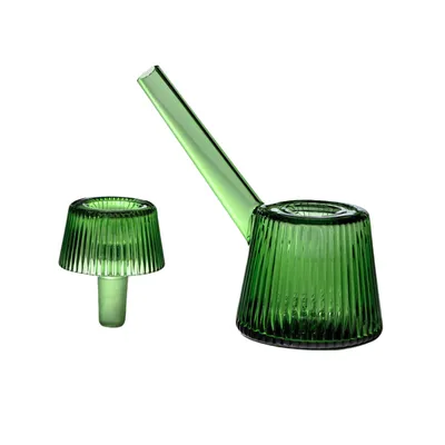 Deco Bubbler Water Pipe (Emerald)