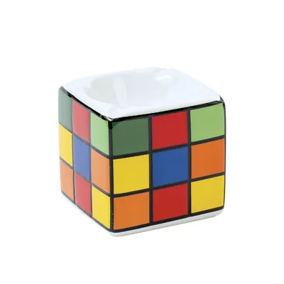 Fujima Magic Cube Ceramic Ashtray