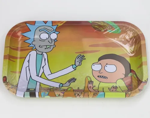 Metal Cartoon Rolling Tray - Medium