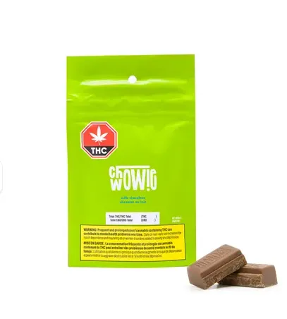 Chowie Wowie THC Solid Milk Chocolate