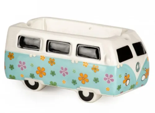 Vintage Floral Bus Ashtray