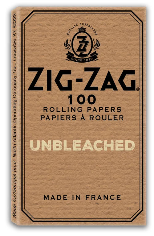 Zig Zag Unbleached Papers Single Wide