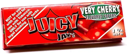 Juicy Jay Flavoured Rolling Papers - Very Cherry