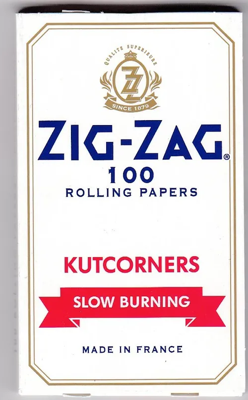 Kutcorners White Zig Zag Rolling Papers