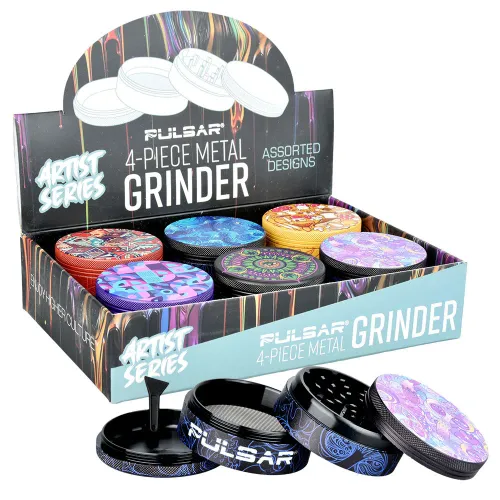2.5" 4 Piece Artist Series Grinders