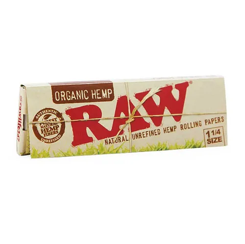 Raw Organic Hemp 1 1/4 Rolling Papers