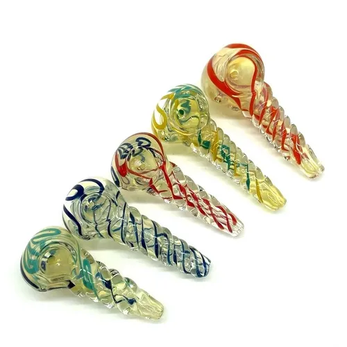 Twist Glass Pipe 3.5"