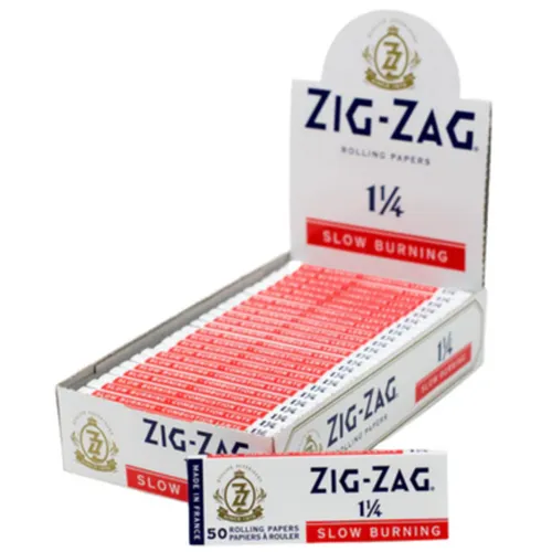 Zig-Zag 1 1/4 White Rolling Papers