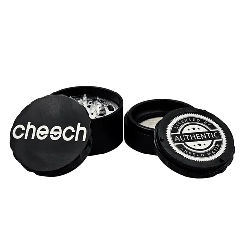 Cheech 63mm 4pc Black Grinder