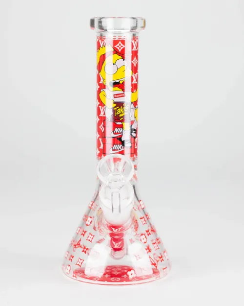 7.5" Glow In The Dark Bart Bong