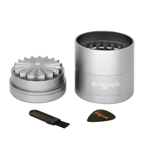 Ongrok gunmetal toothless Grinder 5pc