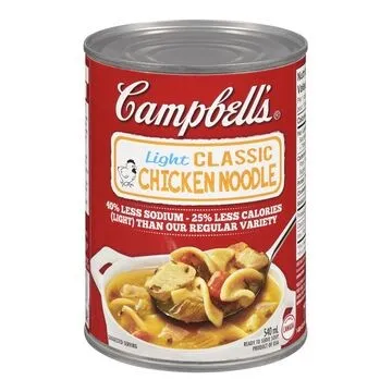 Campbell's Light Chicken Noodle Storage Jar