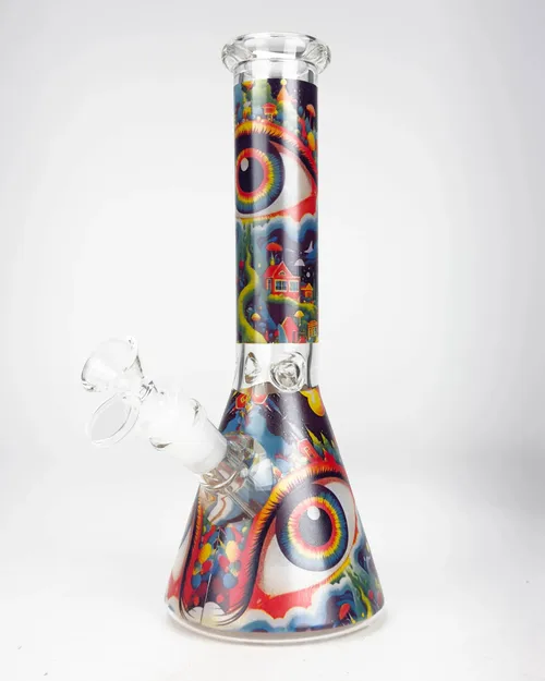 10" Eye Design Bong
