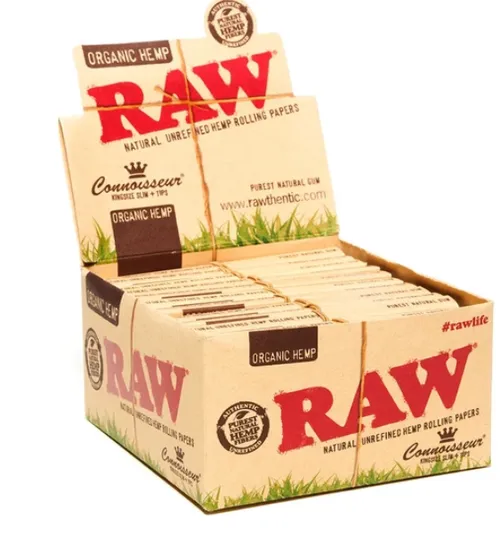 Organic Connoisseur Rolling Papers W/ Tips