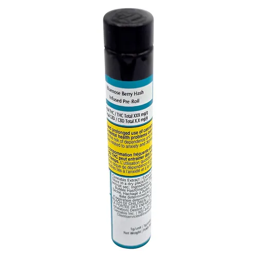 Bluenose Berry Hash Infused Pre-Roll Bluenose Berry Hash Infused Pre-Roll